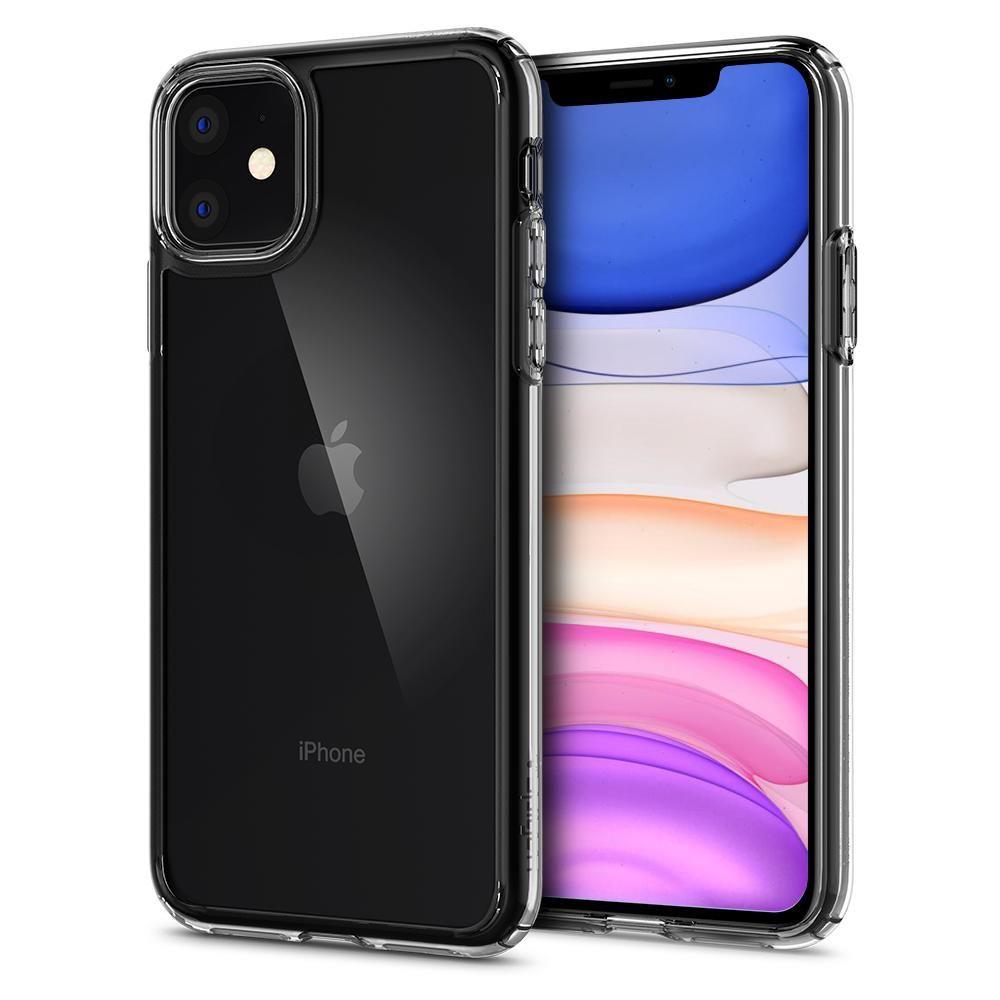 Dėklas Spigen Ultra Hybrid iPhone 11, skaidrus