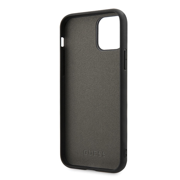 Guess Iridescent dėklas iPhone 11 Pro Max – sidabrinis