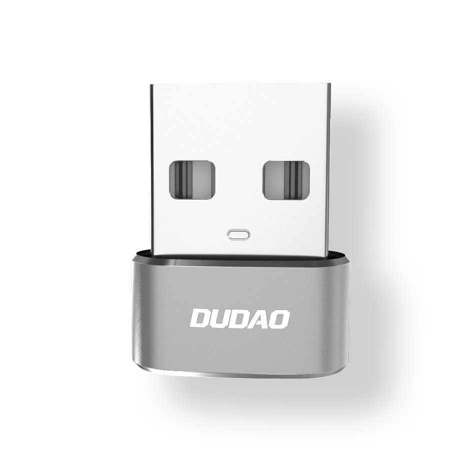 Dudao adapteris iš USB Type-C į USB juodą (L16AC juoda)