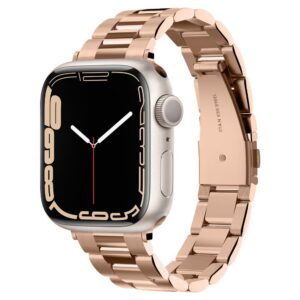Dirželis Spigen Modern Fit Band Apple Watch 8 / 9 / 10 / 11 / SE (40 / 41 / 42 mm), rožinio aukso