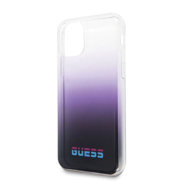 Guess dėklas iPhone 11 Pro Max – violetinis (California)