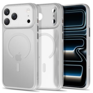 Dėklas Tech-Protect MagPrime MagSafe CC iPhone 17 Pro / 18 Pro, matinis pilkas