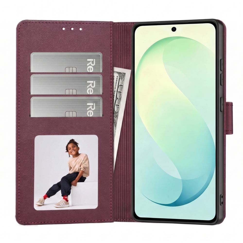 Dėklas Tech-Protect Wallet Galaxy S26 FE, bordinis