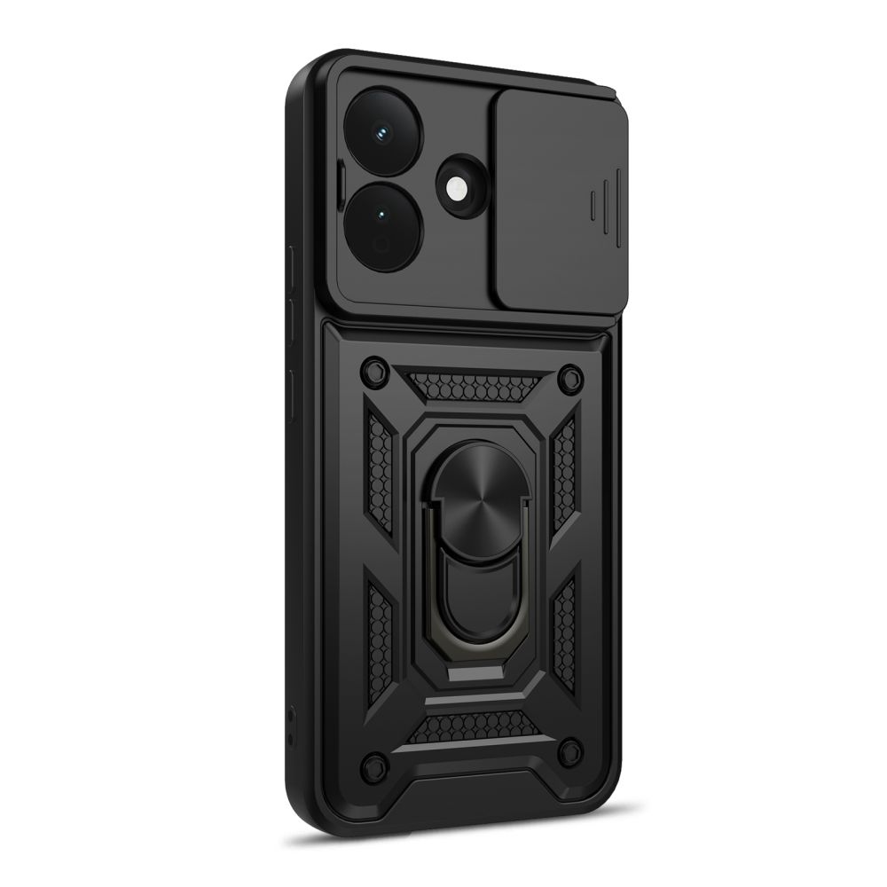Dėklas Xiaomi Redmi Note 17 Pro 5G Tech-Protect CamShield Pro, juodas