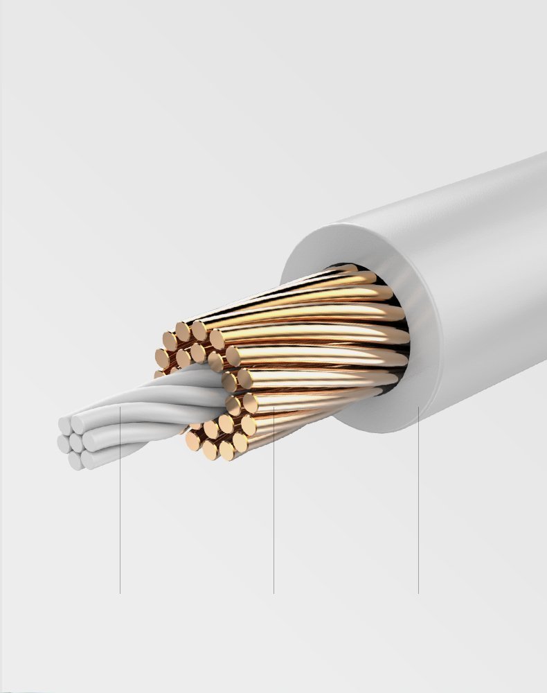 Ugreen plokščias internetinis tinklo kabelis Ethernet jungtis RJ45 Cat 6 UTP 1000 Mbps 2 m juodas (50185)