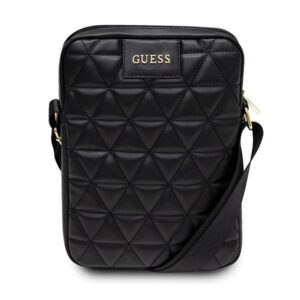 Guess Quilted 10" Tablet Bag - juoda