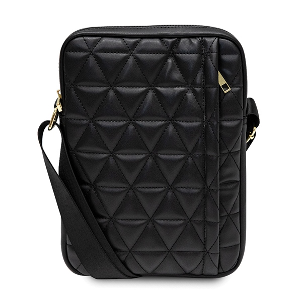Guess Quilted 10" Tablet Bag - juoda