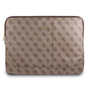 Guess Uptown dėklas 13" nešiojamajam kompiuteriui – rudas
