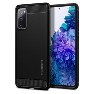 Dėklas Spigen Rugged Armor Galaxy S20 FE, matinis juodas