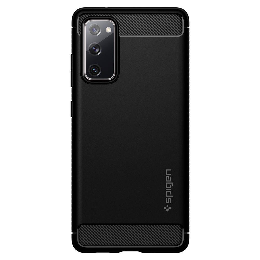 Dėklas Spigen Rugged Armor Galaxy S20 FE, matinis juodas