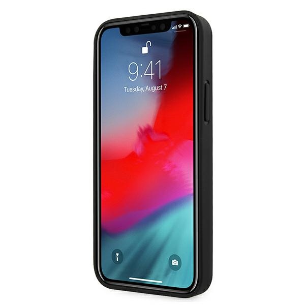 Ferrari Off Track Quilted dėklas iPhone 12 Pro Max 6.7" – juodas