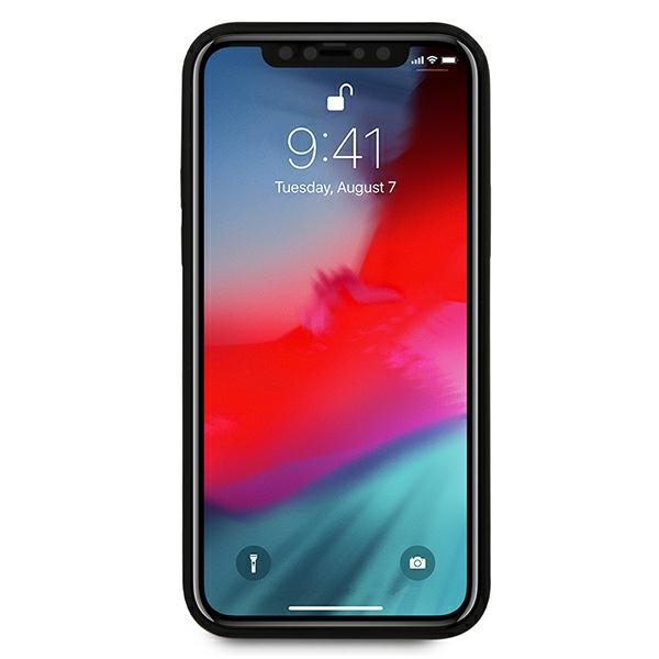 Ferrari Off Track Quilted dėklas iPhone 12 Pro Max 6.7" – juodas
