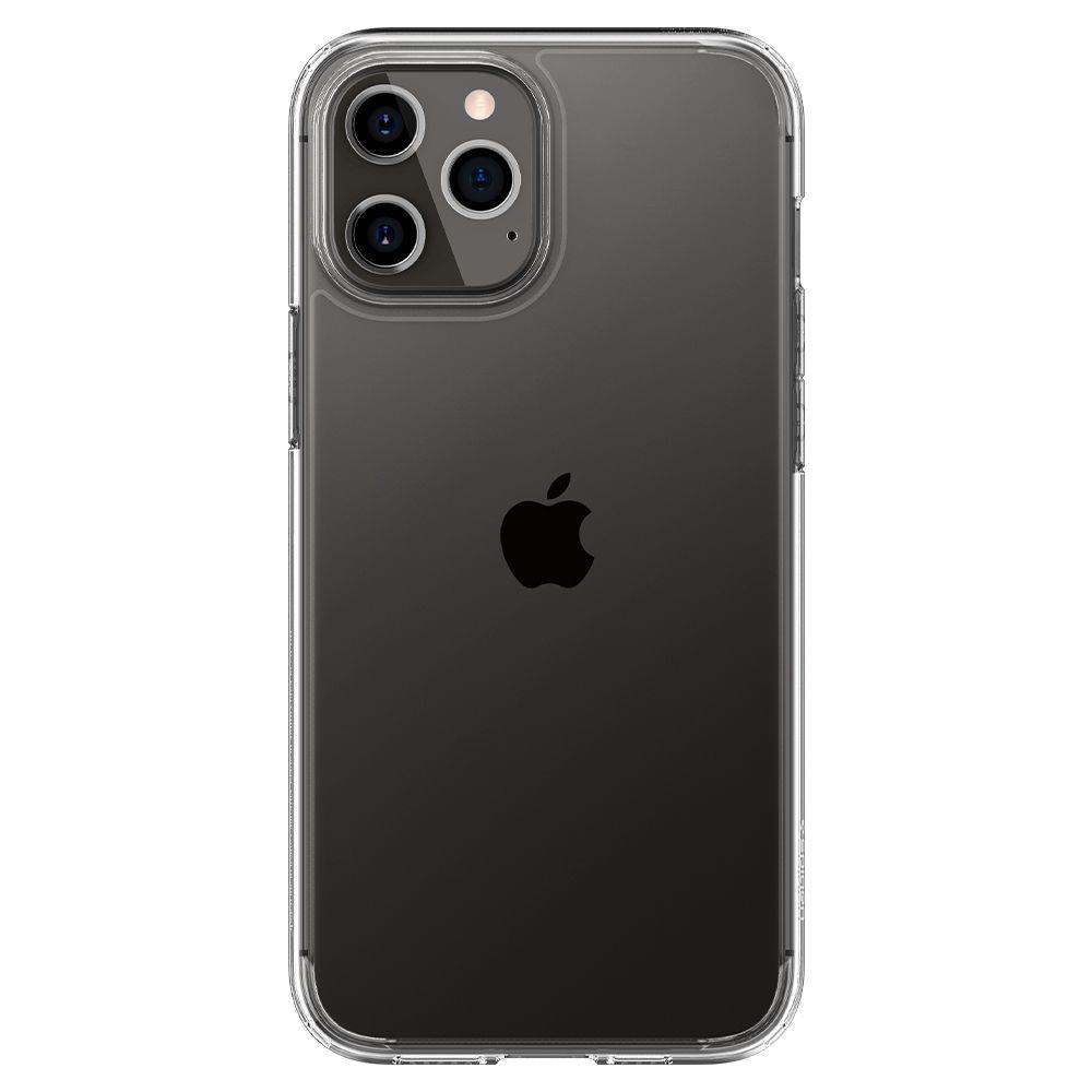 Dėklas Spigen Ultra Hybrid iPhone 12 / 12 Pro, skaidrus