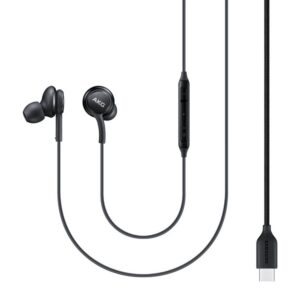 „Samsung AKG EO-IC100BBEGEU“ laidinės USB-C ausinės – juodos