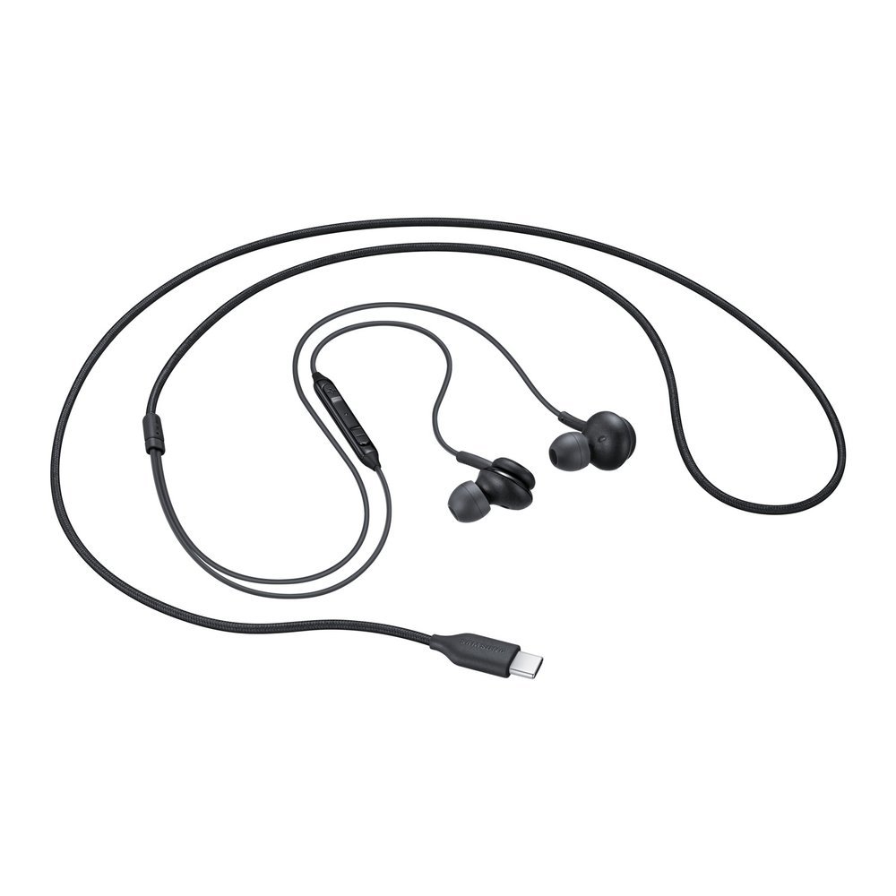 „Samsung AKG EO-IC100BBEGEU“ laidinės USB-C ausinės – juodos
