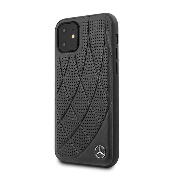 Mercedes-Benz Bow Line odinis dėklas iPhone 12 mini – juodas