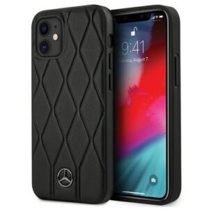 Mercedes-Benz odinis dėklas iPhone 12 mini – juodas