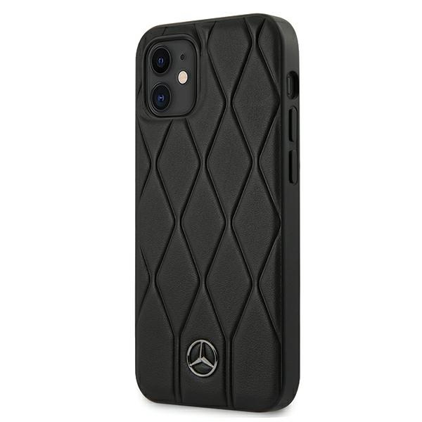 Mercedes-Benz odinis dėklas iPhone 12 mini – juodas