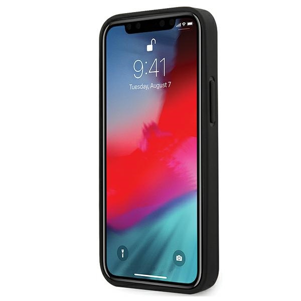 Mercedes-Benz odinis dėklas iPhone 12 mini – juodas