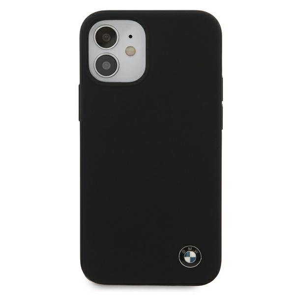 BMW silikoninis dėklas iPhone 12 mini – juodas