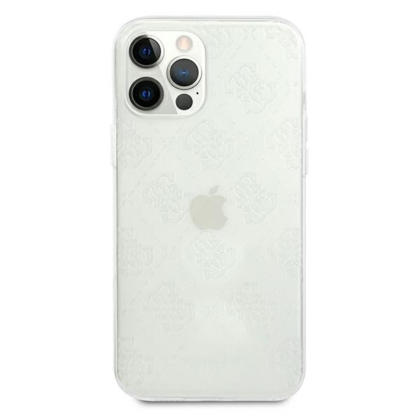Guess skaidrus dėklas iPhone 12/12 Pro – 4G 3D