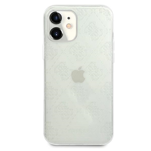 Guess skaidrus dėklas iPhone 12 mini – 4G 3D
