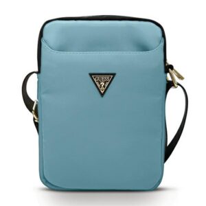 Guess Bag GUTB10NTMLLB 10" mėlyna/mėlyna Nylon Triangle Logo