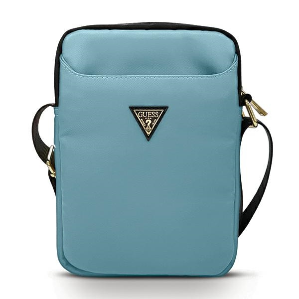 Guess Bag GUTB10NTMLLB 10" mėlyna/mėlyna Nylon Triangle Logo
