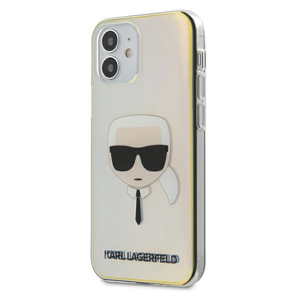 Karl Lagerfeld dėklas iPhone 12 mini – opalinis