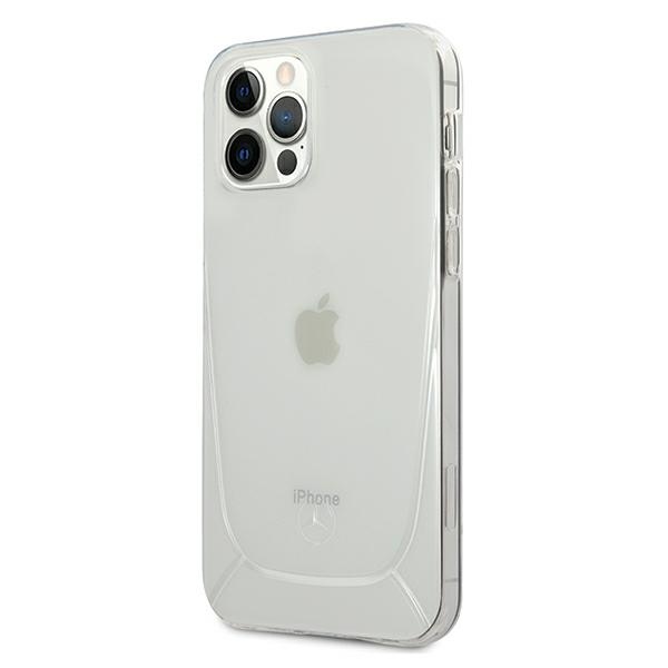 Mercedes Line dėklas iPhone 12 Pro Max - skaidrus