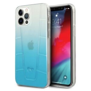 Mercedes-Benz dėklas iPhone 12/12 Pro – mėlynas