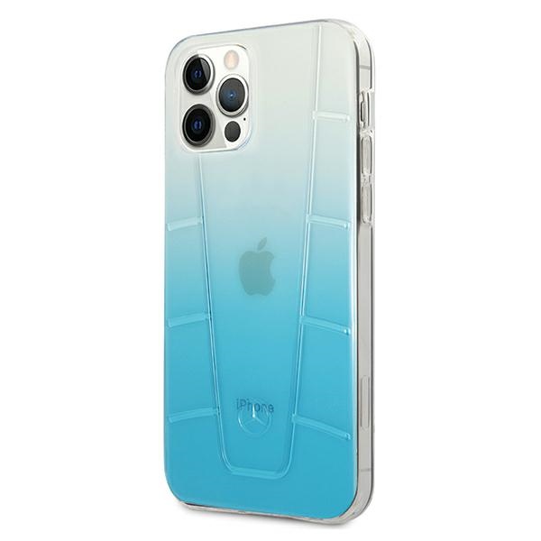 Mercedes-Benz dėklas iPhone 12/12 Pro – mėlynas