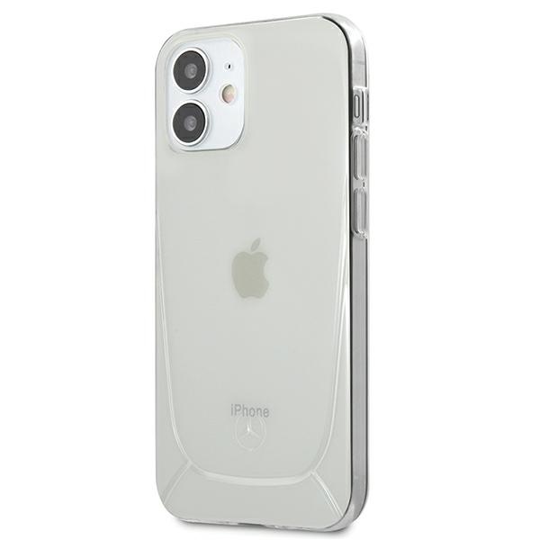 Mercedes-Benz Transparent Line dėklas iPhone 12 mini – skaidrus