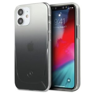 Mercedes-Benz dėklas iPhone 12 mini – juodas