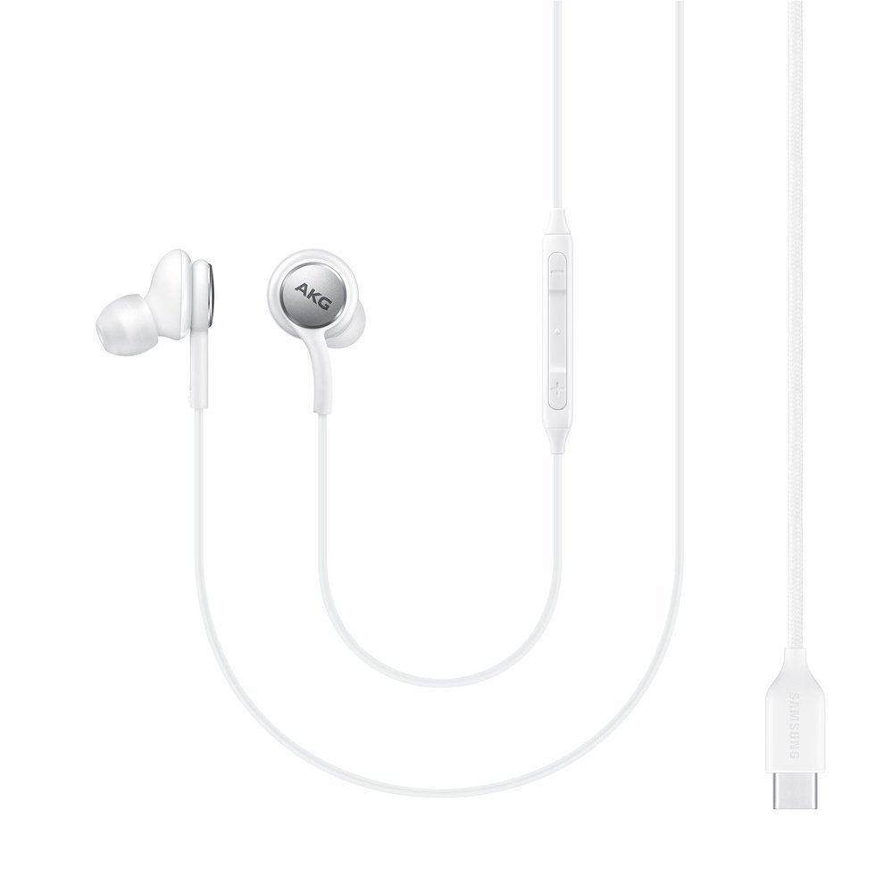 Samsung AKG laidinės in-ear ausinės USB-C baltos (EO-IC100BWEGEU)
