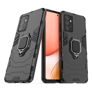 Ring Armor dėklas Samsung Galaxy A72 4G – juodas