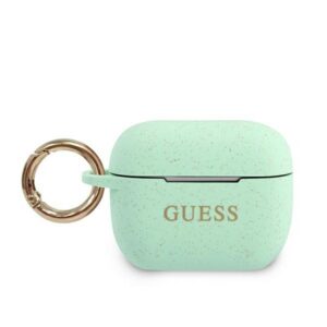Guess silikoninis dėklas AirPods Pro – žalias