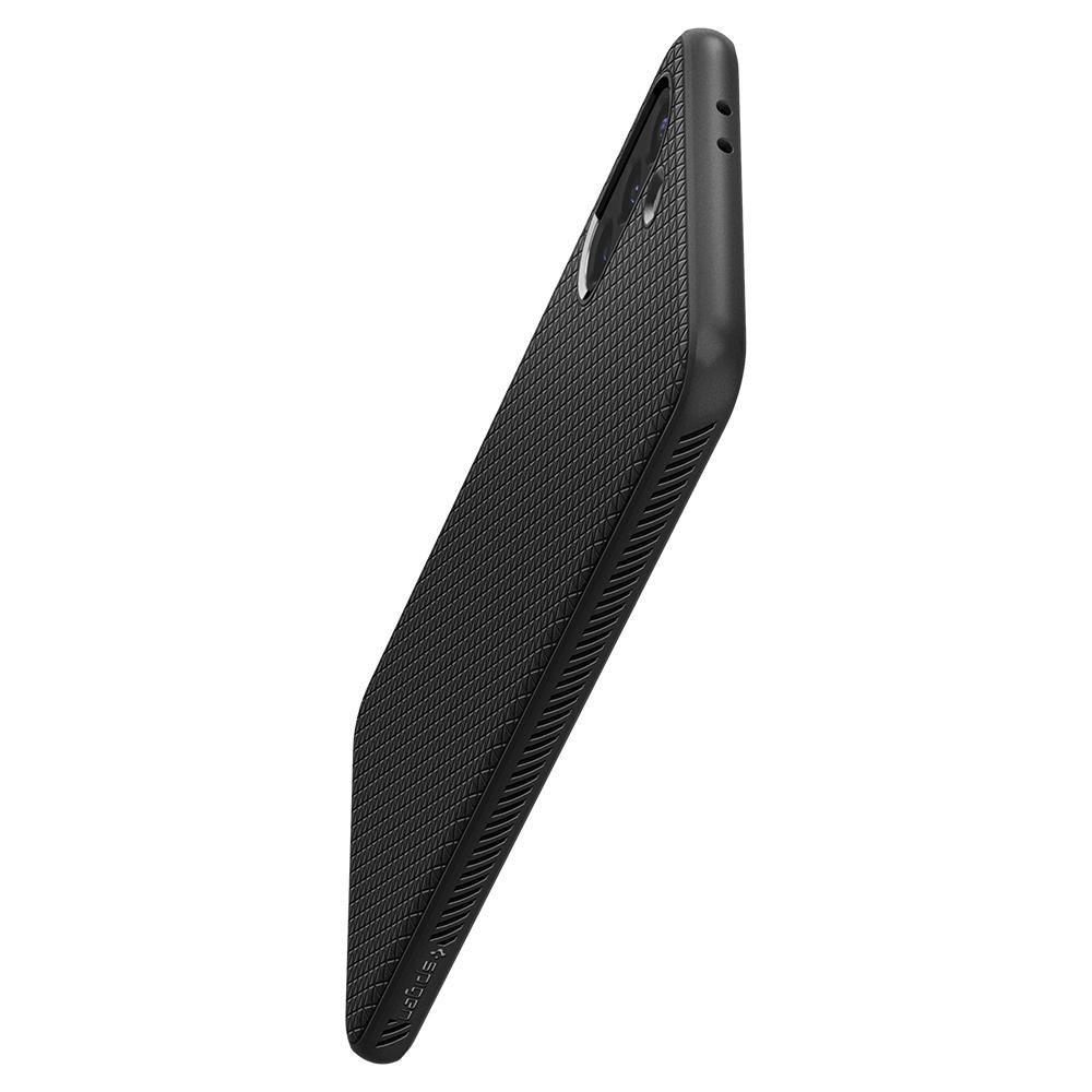 Dėklas Spigen Liquid Air Galaxy S21, matinis juodas