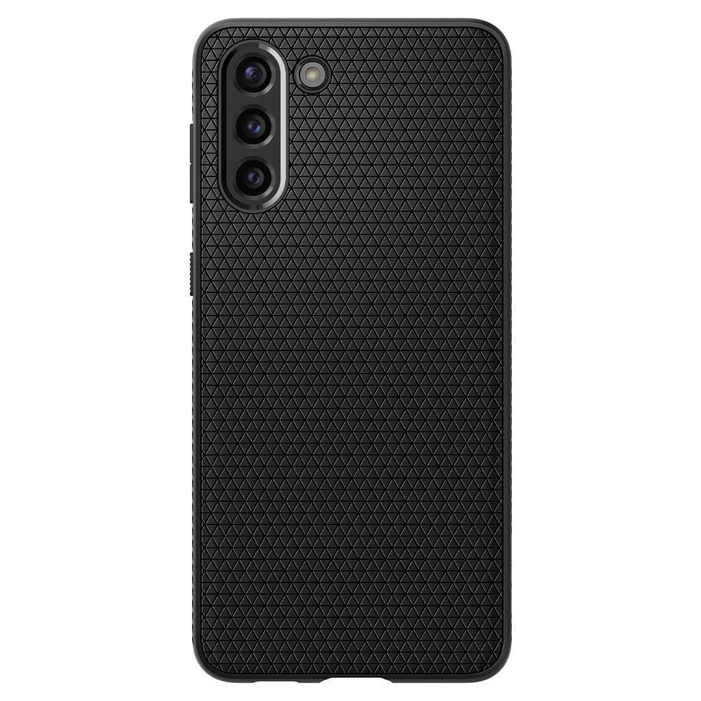 Dėklas Spigen Liquid Air Galaxy S21, matinis juodas