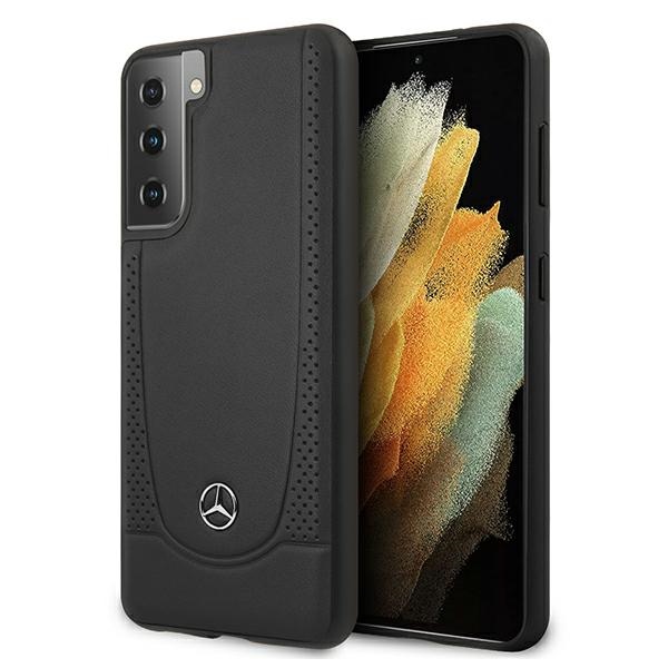 Mercedes-Benz odinis dėklas Galaxy S21+ – juodas