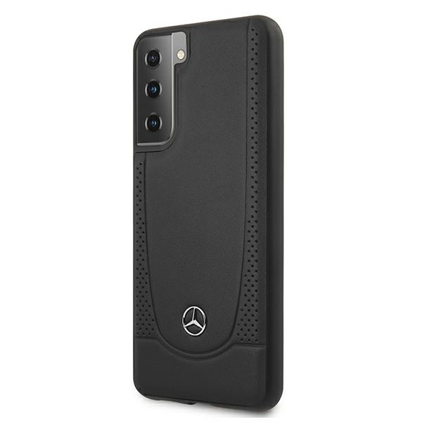 Mercedes-Benz odinis dėklas Galaxy S21+ – juodas