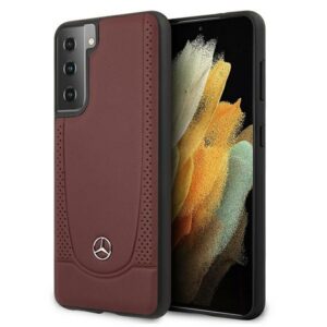 Mercedes Urban Line odinis dėklas Galaxy S21+ – raudonas