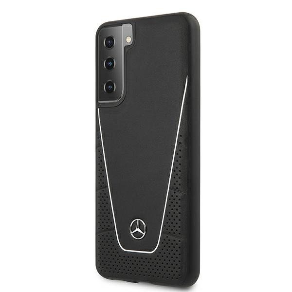 Mercedes-Benz Dynamic Line odinis dėklas Galaxy S21+ – juodas