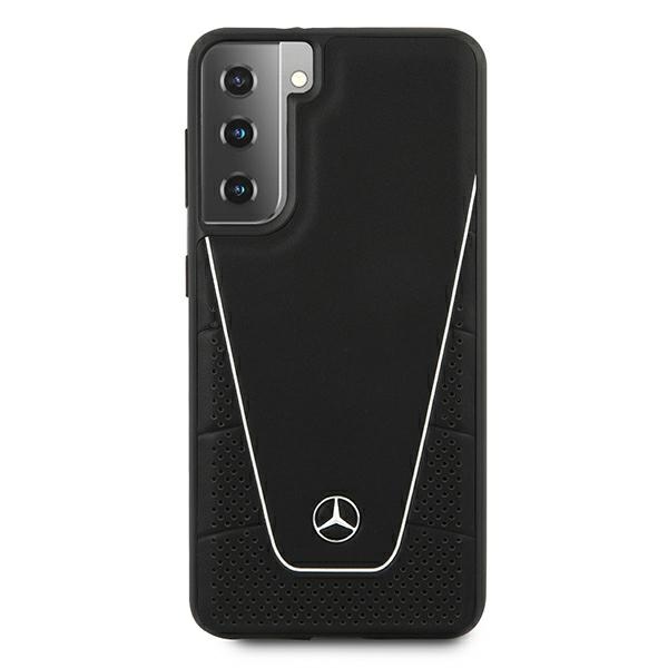 Mercedes-Benz Dynamic Line odinis dėklas Galaxy S21+ – juodas