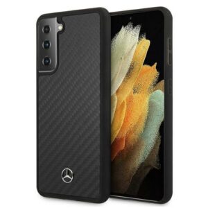 Mercedes-Benz Dynamic Line odinis dėklas Galaxy S21+ – juodas