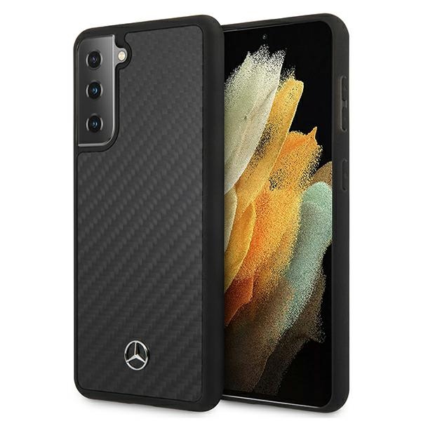 Mercedes-Benz Dynamic Line odinis dėklas Galaxy S21+ – juodas