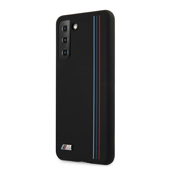 BMW silikoninis dėklas Samsung Galaxy S21+ – juodas