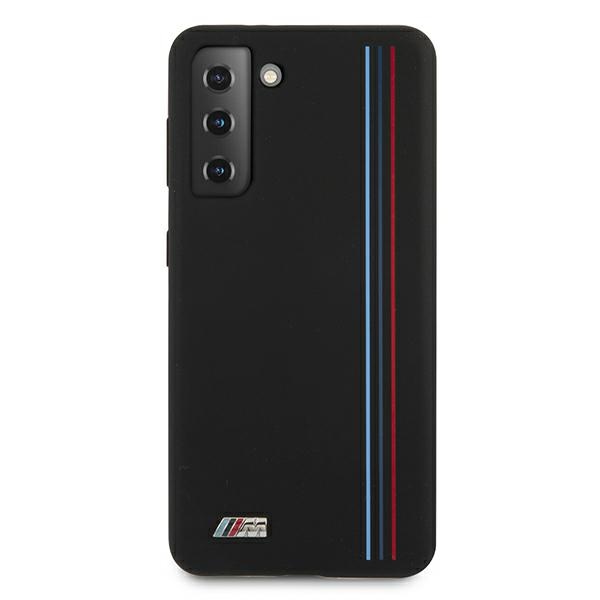 BMW silikoninis dėklas Samsung Galaxy S21+ – juodas