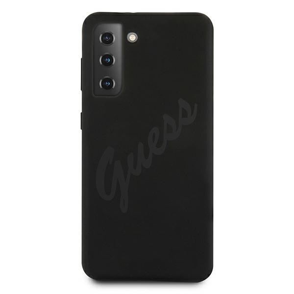 Guess silikoninis dėklas Galaxy S21+ – juodas