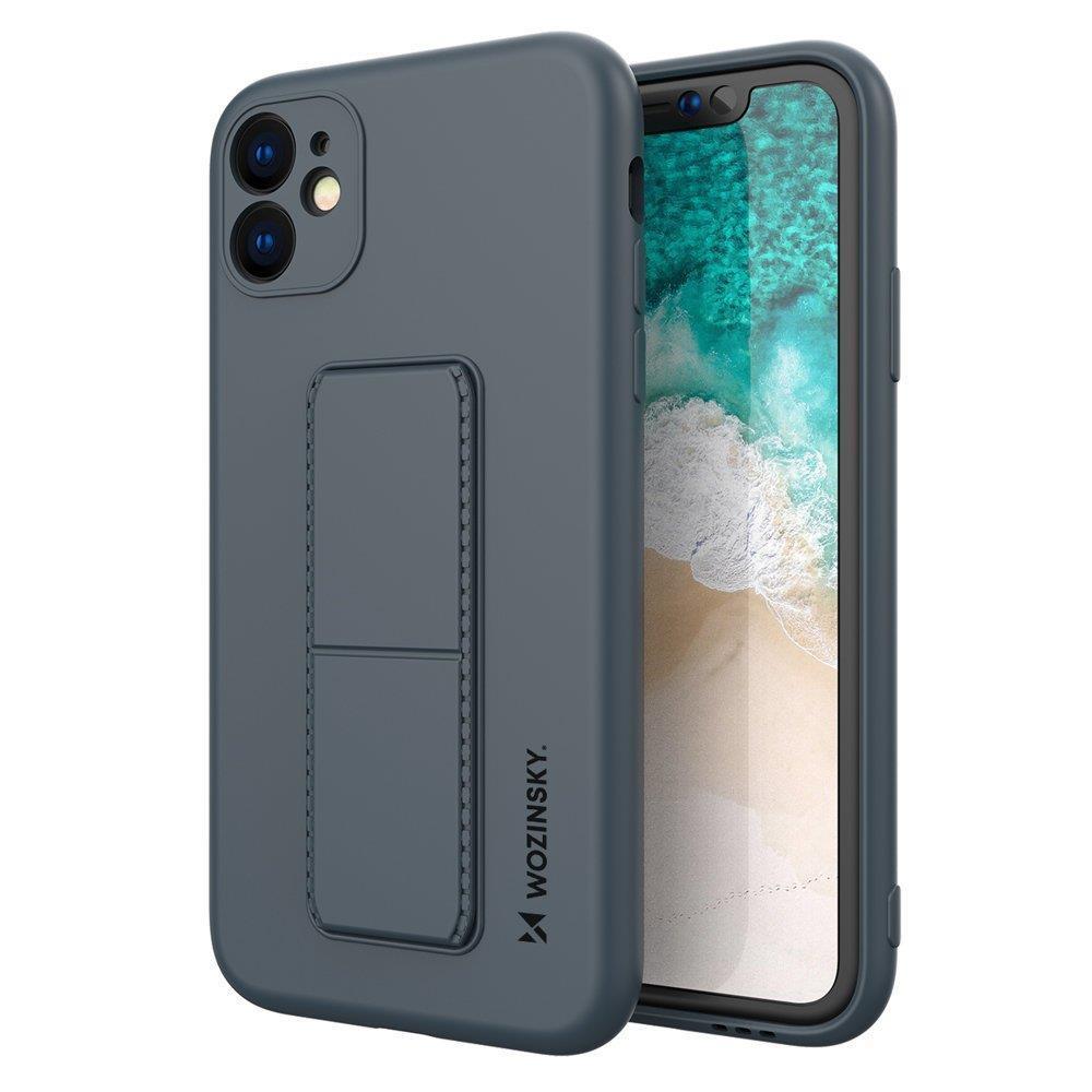 Wozinsky Kickstand dėklas iPhone 12 Pro – tamsiai mėlynas
